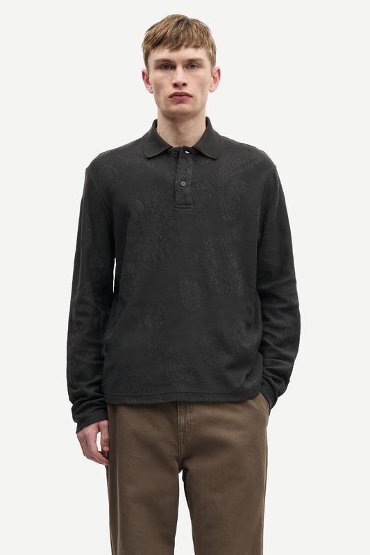 Samsøe Samsøe Sakevin Polo LS 15857 Dark Paisley