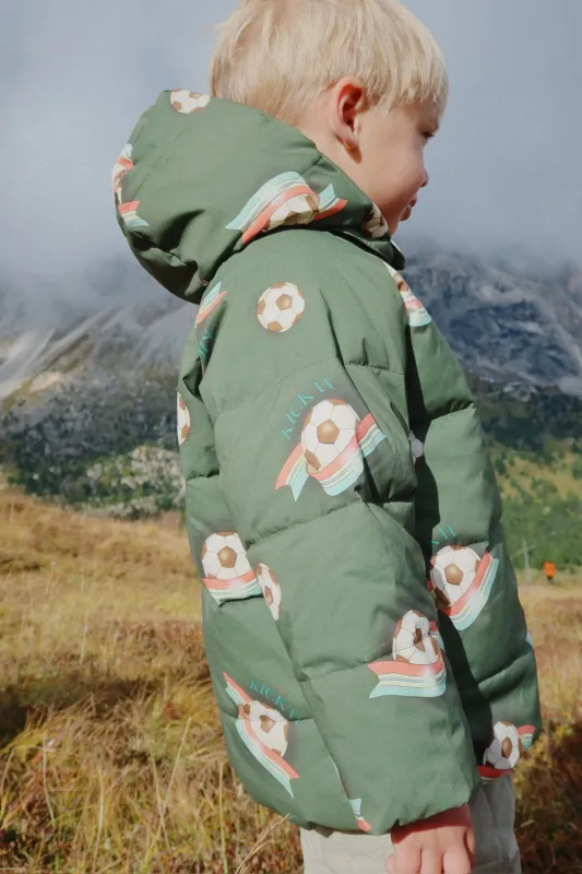Konges Sløjd Nuka Winterjacke Green/Kick It