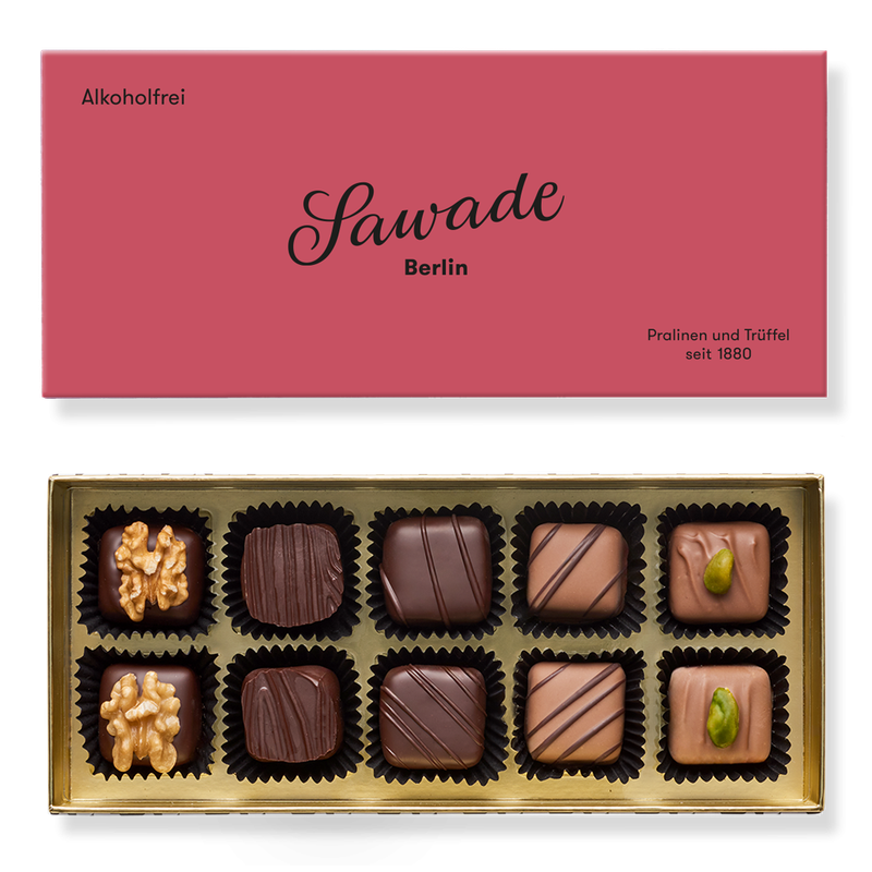 Sawade Berlin Pralinenschachtel Alkoholfrei