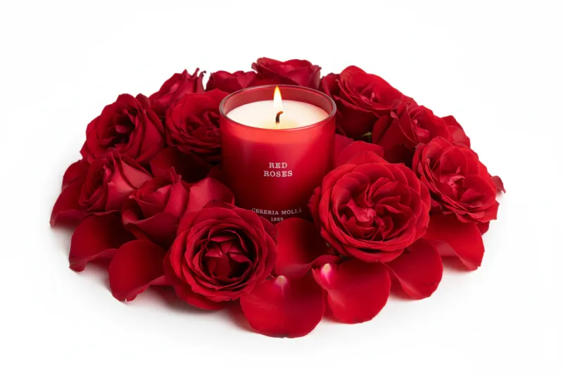 Cereria Mollá 1899 Red Roses - Premium Boutique Duftkerze 230gr