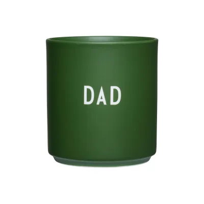 Design Letters Favourite Cup Dad Forest Green