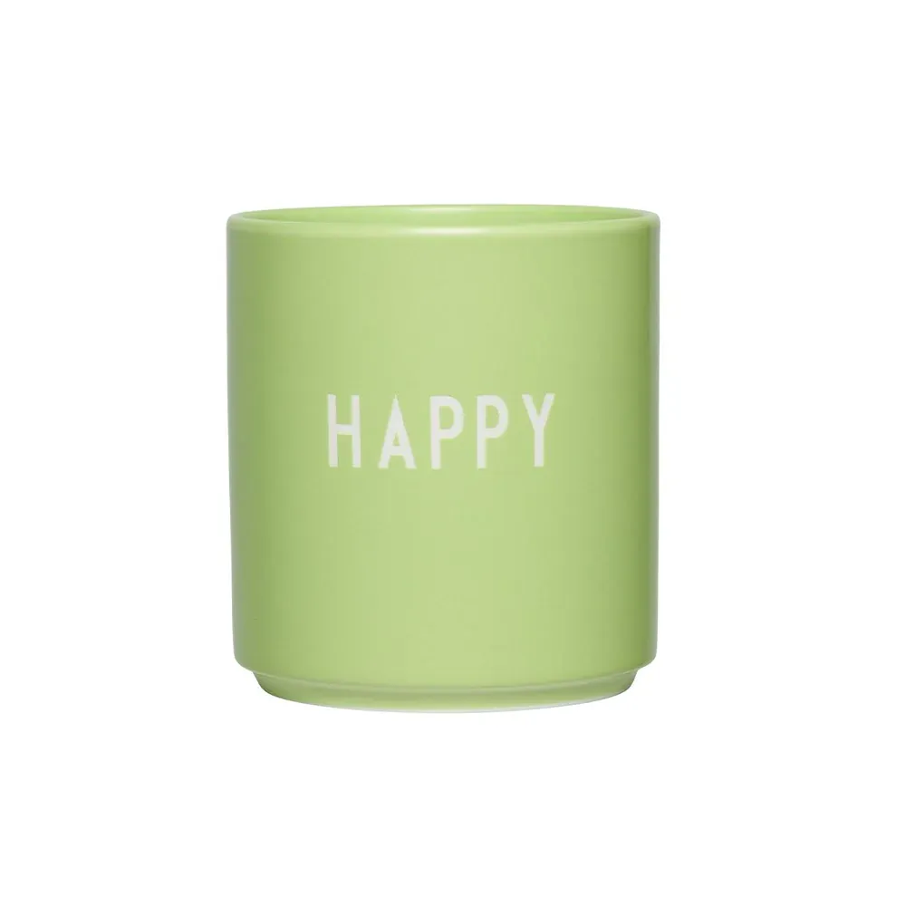 Design Letters Favourite Cup Happy Lime