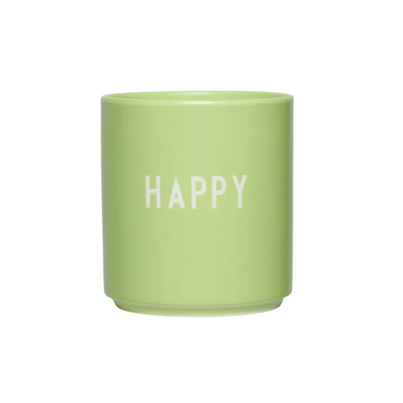 Design Letters Favourite Cup Happy Lime