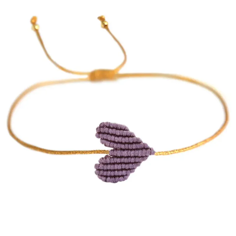 Love Ibiza Armband Lavender Heart