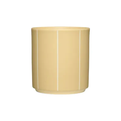 Design Letters Nordic Pyjamas Cup Yellow Beige Stripe