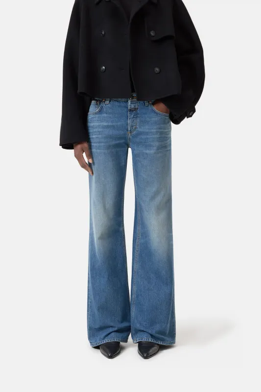 Closed Gillan Wide Jeans Mid Blue
