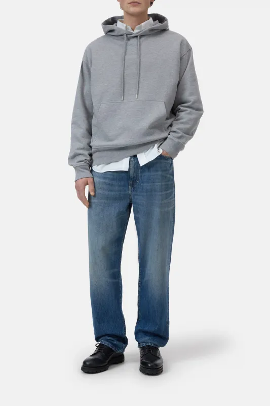 Closed Logo-Hoodie Aus Bio-Baumwolle Light Grey Melange