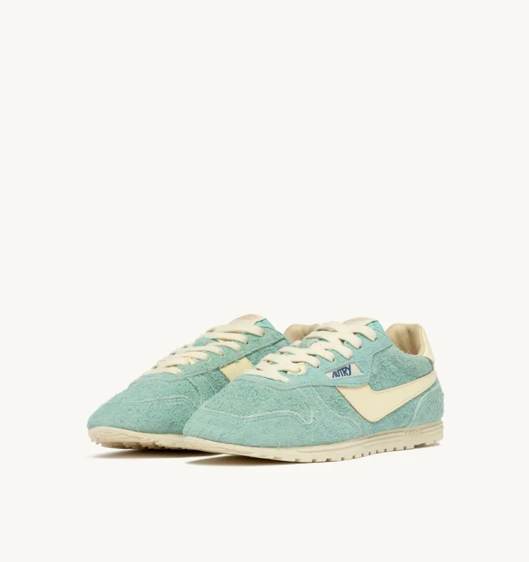 Autry Sneaker Windspin Aus Wildleder Und Leder In Jasmin Und Rutabaga WSLW-UB32