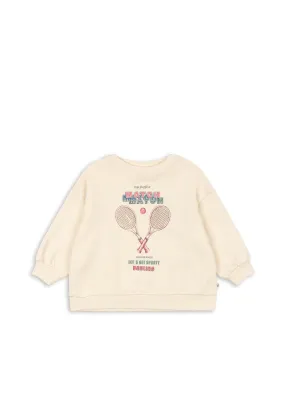 Konges Sløjd Loupy Lou Sweatshirt Buttercream KS104951