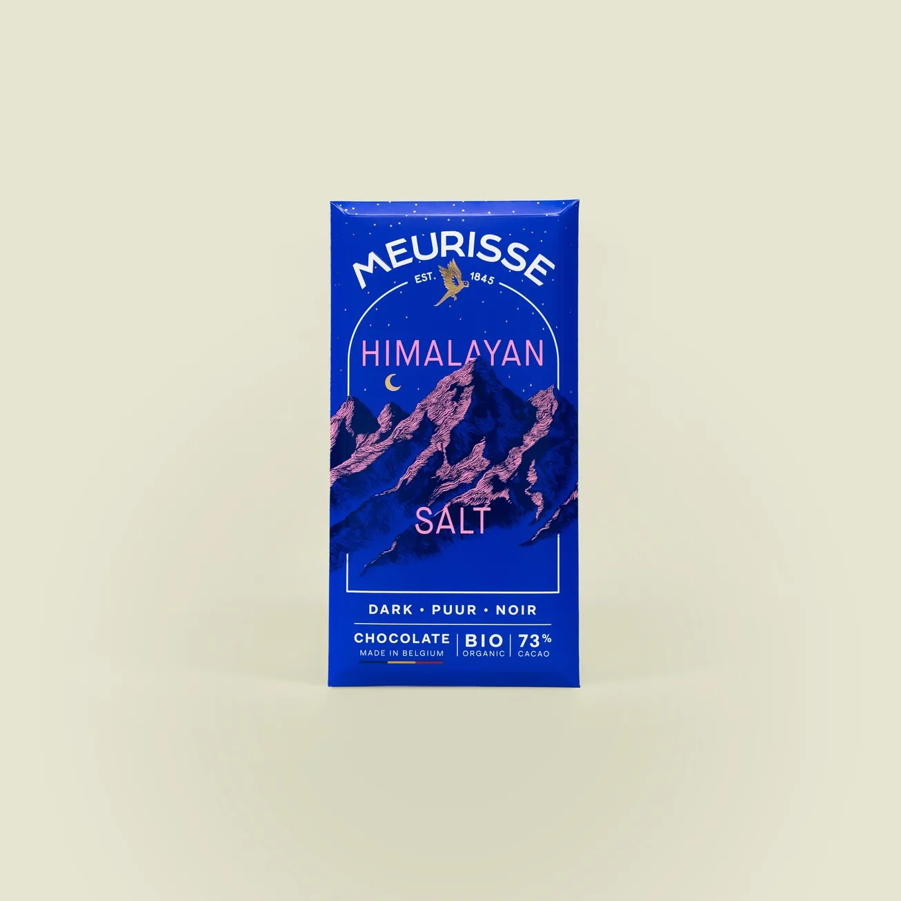 Meurisse Bio Dark Chocolate with Himalayan Salt 100g