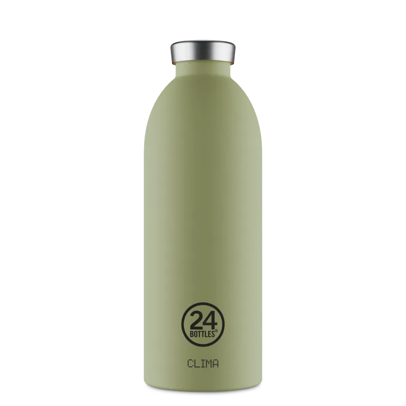 24 Bottles Clima Bottle Sage 850ml