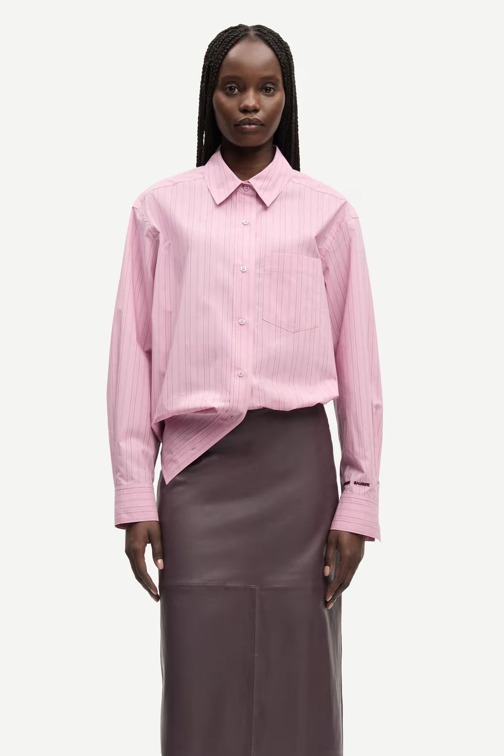 Samsøe Samsøe Salova Pocket Shirt 15756 Orchid Fudge St.