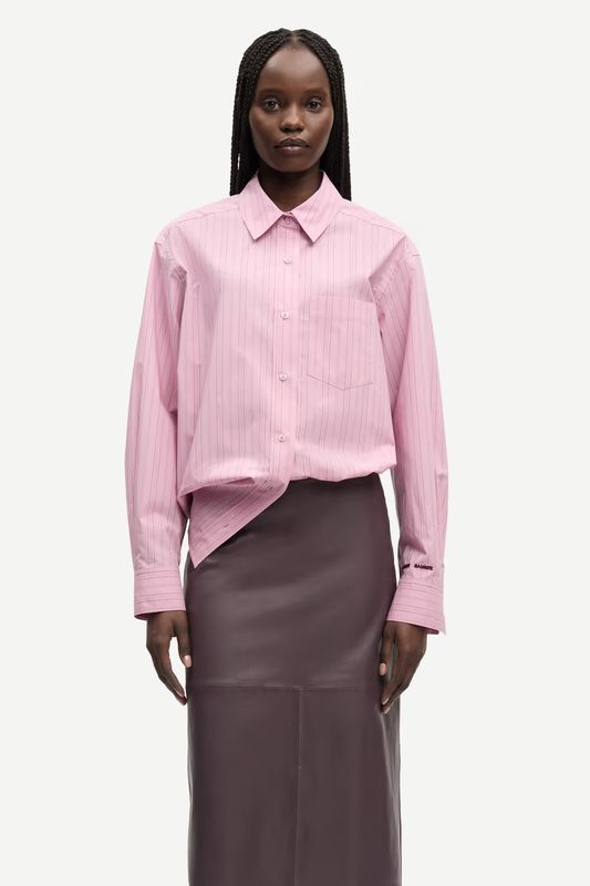 Samsøe Samsøe Salova Pocket Shirt 15756 Orchid Fudge St.