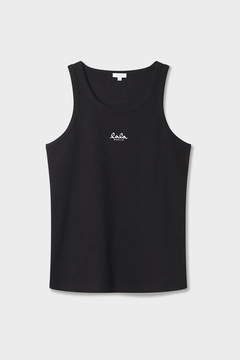 Lala Berlin Tanktop Teo Rib Black