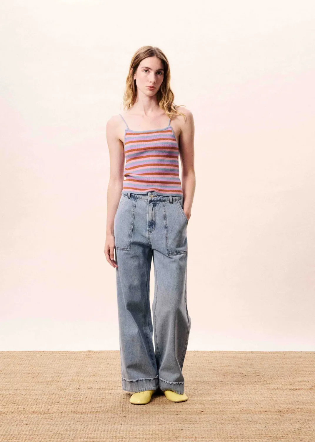 FRNCH Top Corallia Hellblau