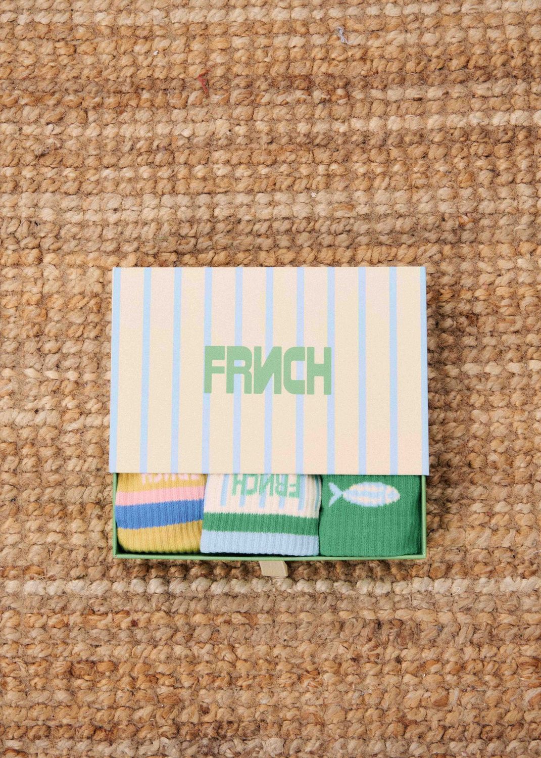 FRNCH Socken Tethys Grün