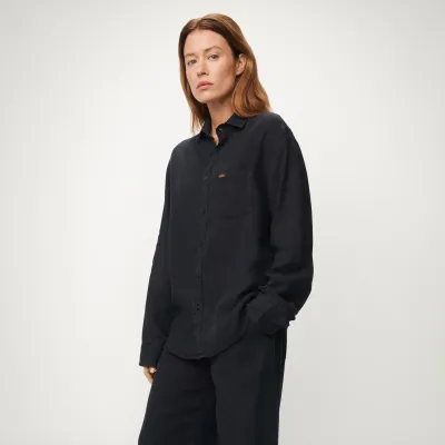 Lois Shirt Lucas Blue Linen Light 1132-7905