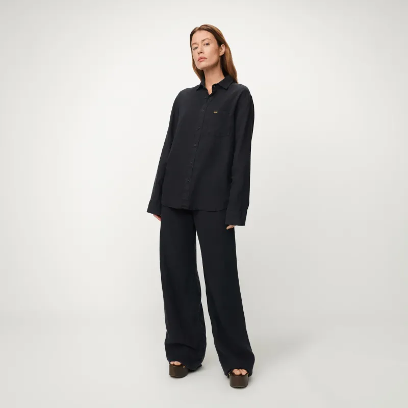 Lois Shirt Lucas Blue Linen Light 1132-7905