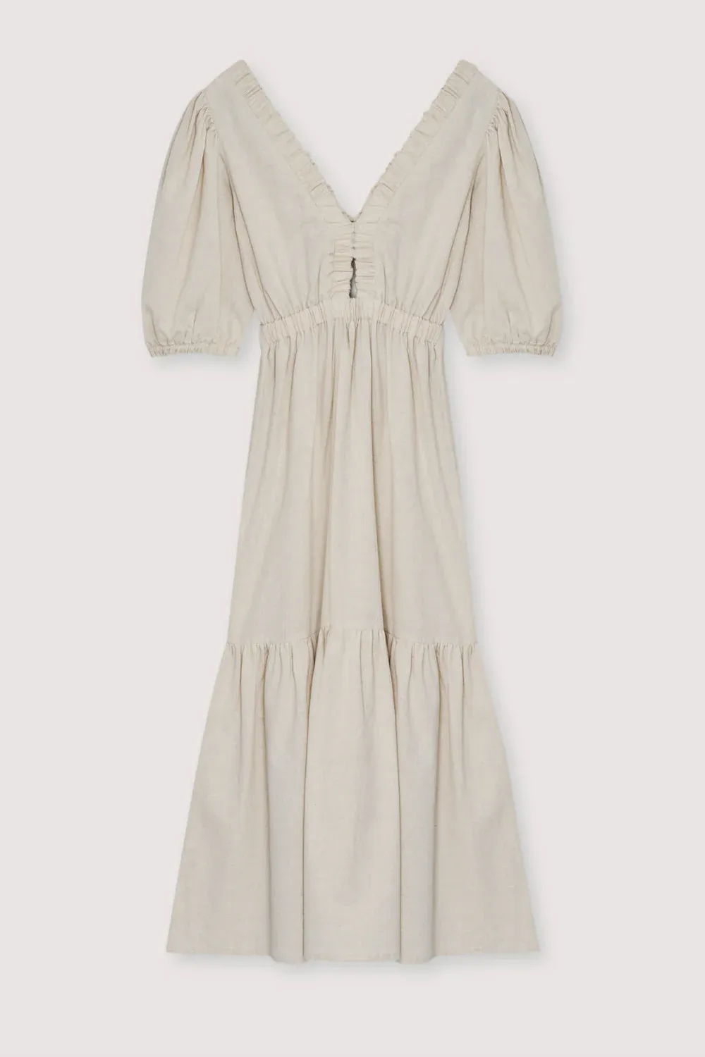 The New Society Aloe Woman Dress Sand Vigore