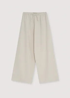 The New Society Melissa Woman Pant Palazzo Sand Vigore