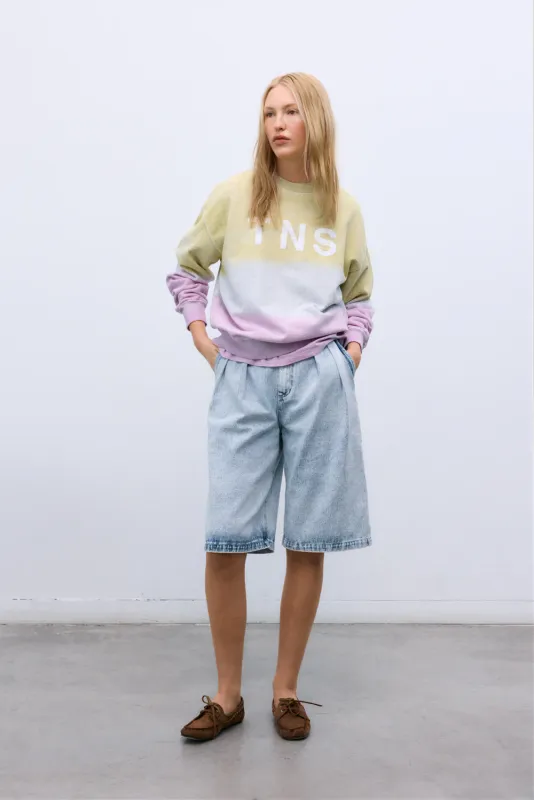 The New Society Tie Dye Special Woman Sweatshirt Fairy Tale