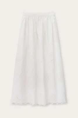 Ba&amp;sh Mona Langer Rock Naturfarben