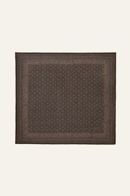 Ba&amp;sh Fary Halstuch Mit Bandana-Print Braun