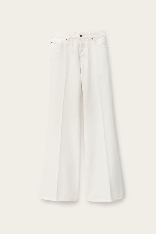 Ba&amp;sh Badou Ausgestellte Jeans Weiß