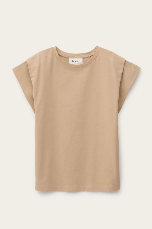 Ba&amp;sh Pio T-Shirt Beige