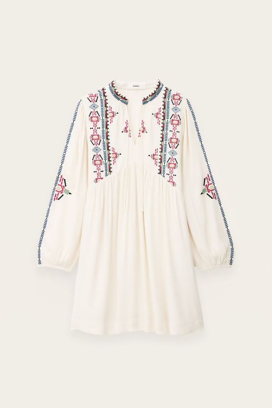 Ba&amp;sh Telma Dress Naturfarben