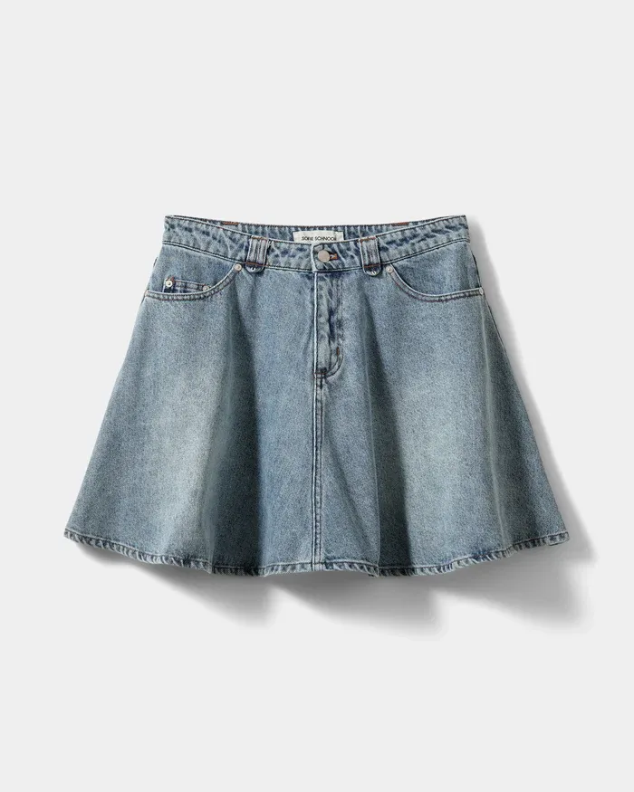 Sofie Schnoor Indigosw Short Denim Skirt - Blue