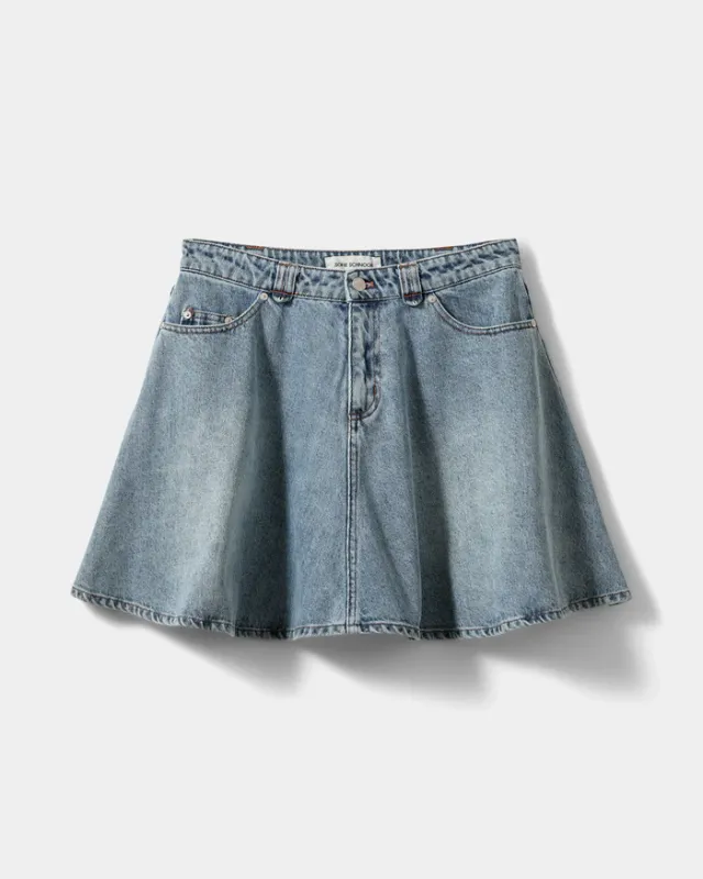 Sofie Schnoor Indigosw Short Denim Skirt - Blue