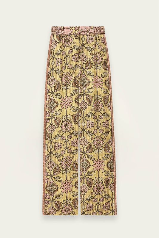 Ba&amp;sh Weite Hose Pali Gelb-Orange 1E26PALI