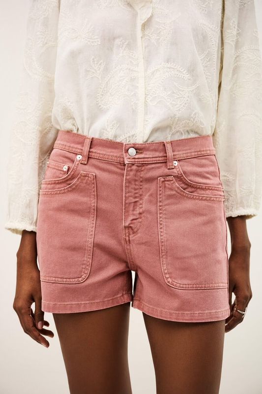Ba&amp;sh Cargoshorts Bevy Rosa 1E26BEVY