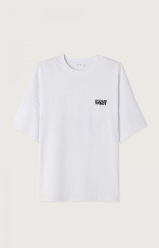 American Vintage Unisex-T-Shirt Fizvalley - 20 years Weiss MFIZ02A20E26