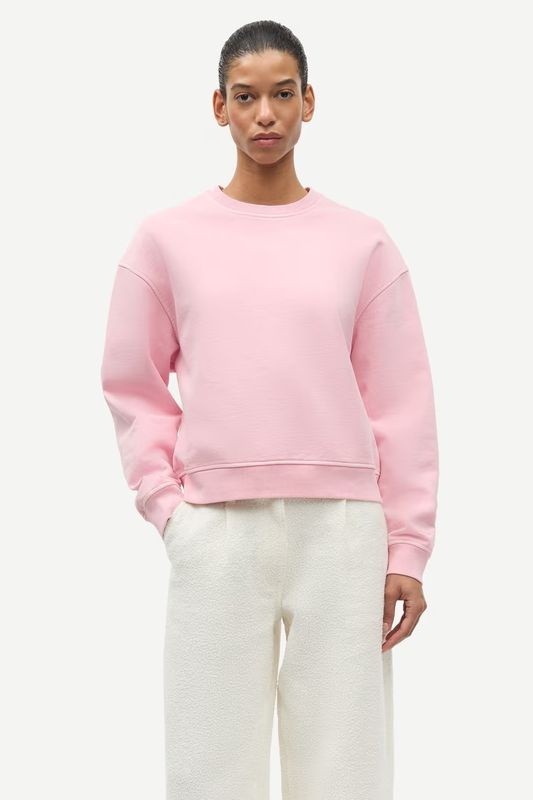 Samsøe Samsøe Savan Sweat 15697 Bleached Mauve Pigment