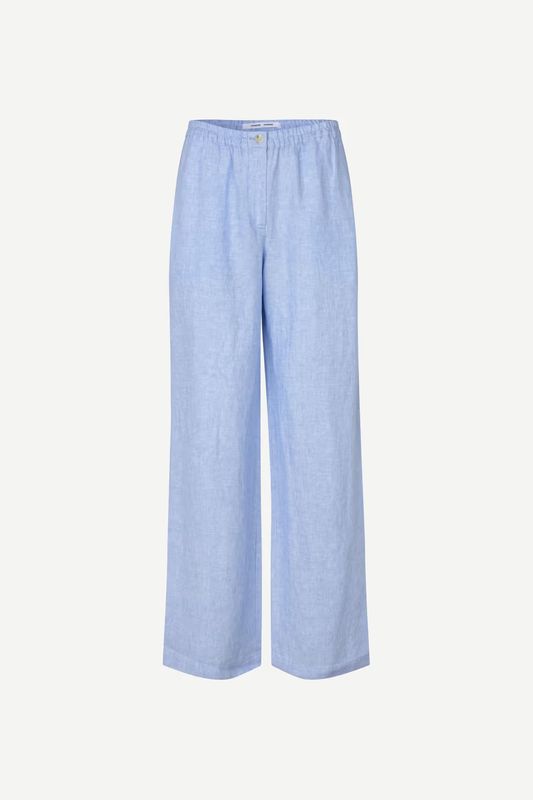 Samsøe Samsøe Satoves Trousers 14329 Bel Air Blue Mel.