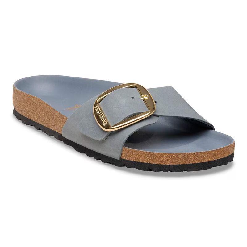 Birkenstock  Madrid Big Buckle Basalt Grey