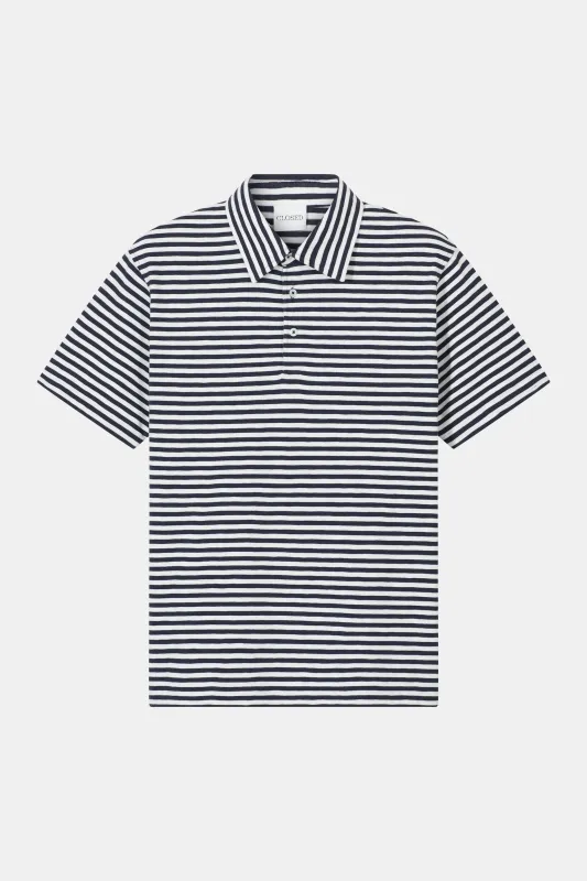 Closed Gestreiftes Polo Aus Bio-Baumwolle Dark Night
