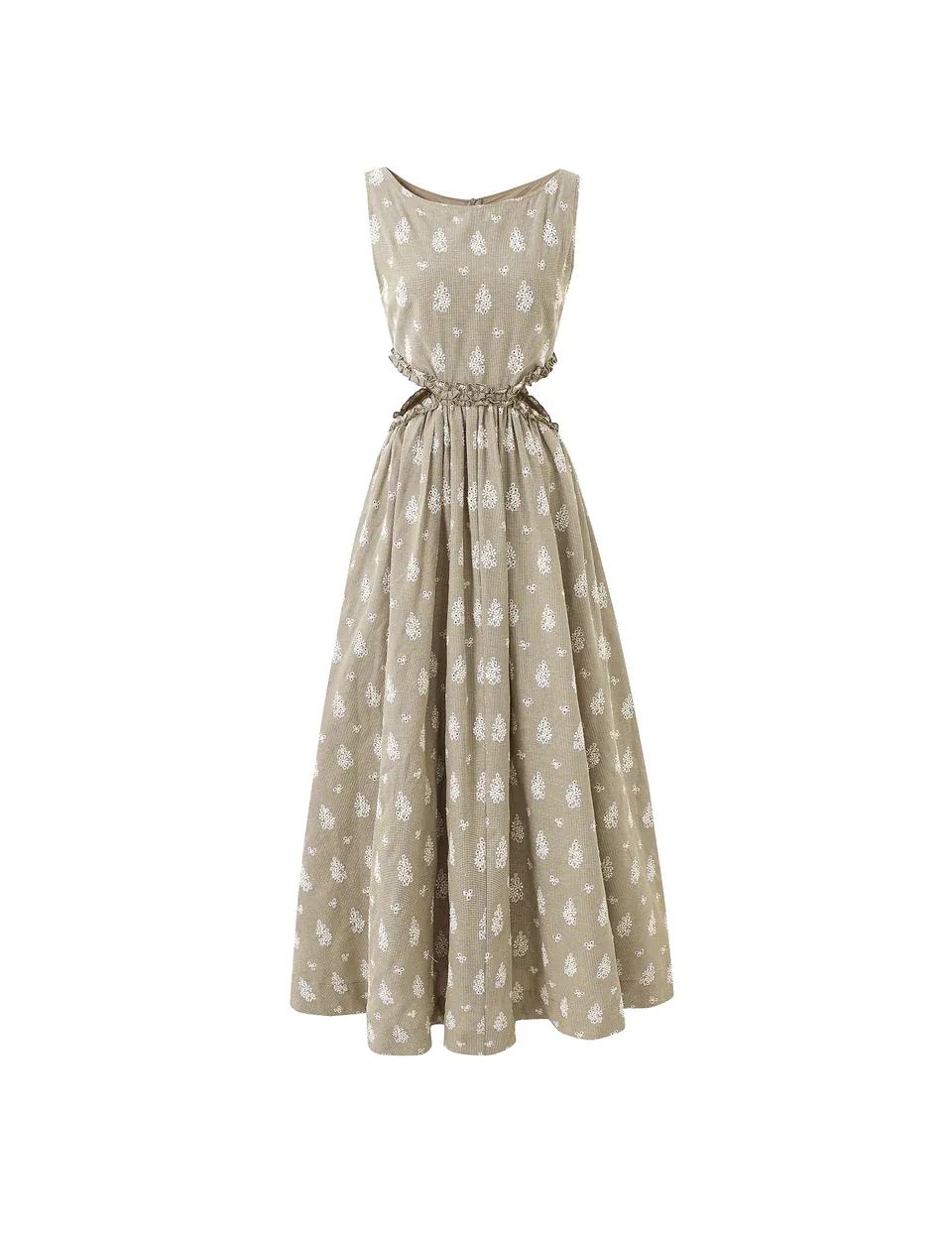 FRNCH Kleid Stellaria Braun Glace