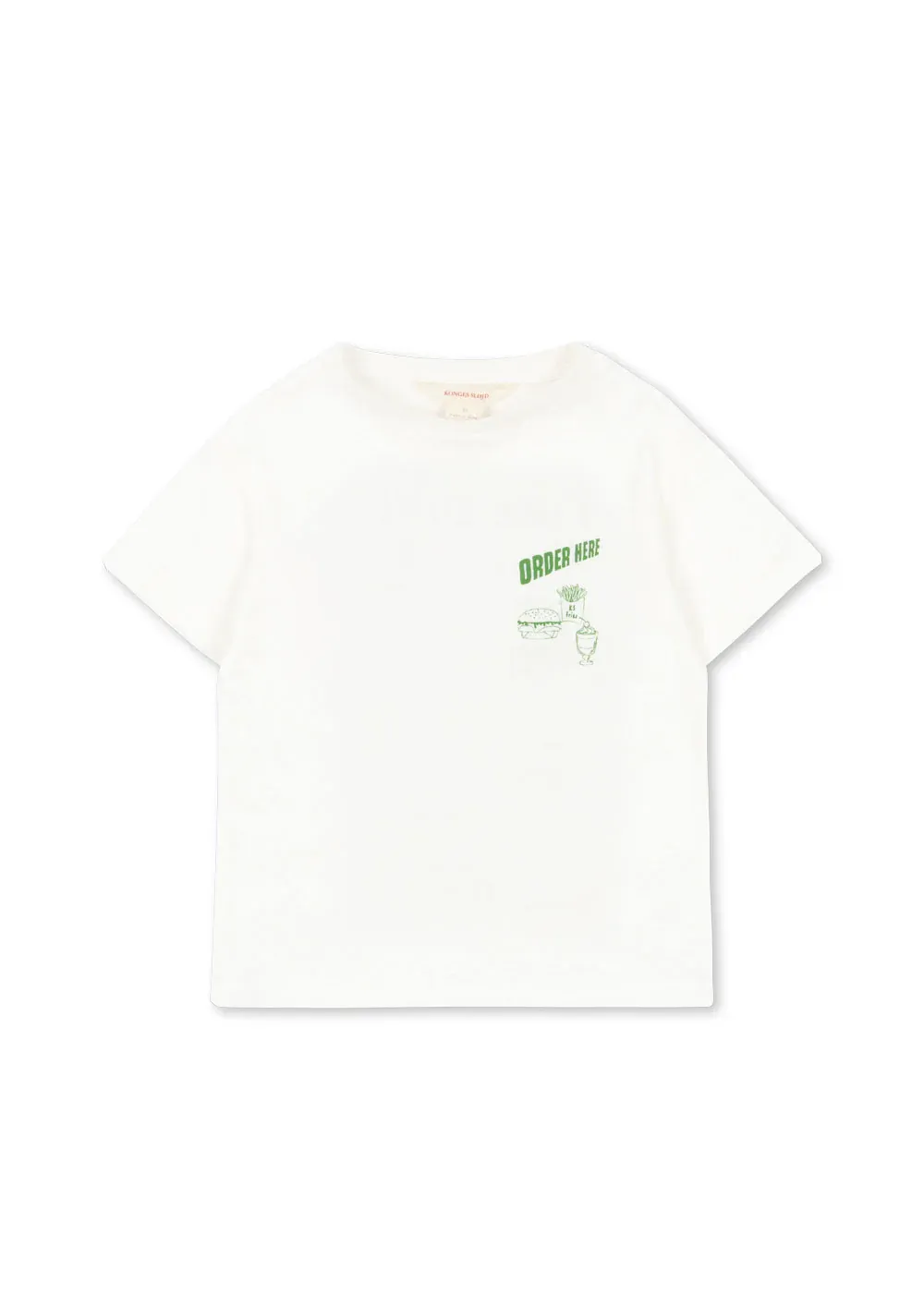 Konges Sløjd Era Tee Off White / Fine Dining