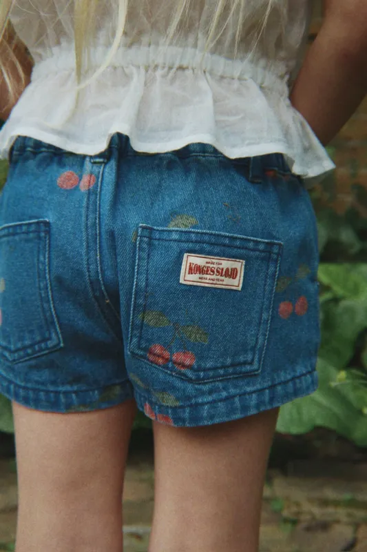 Konges Sløjd Magot Shorts Ma Grande Cerise Denim