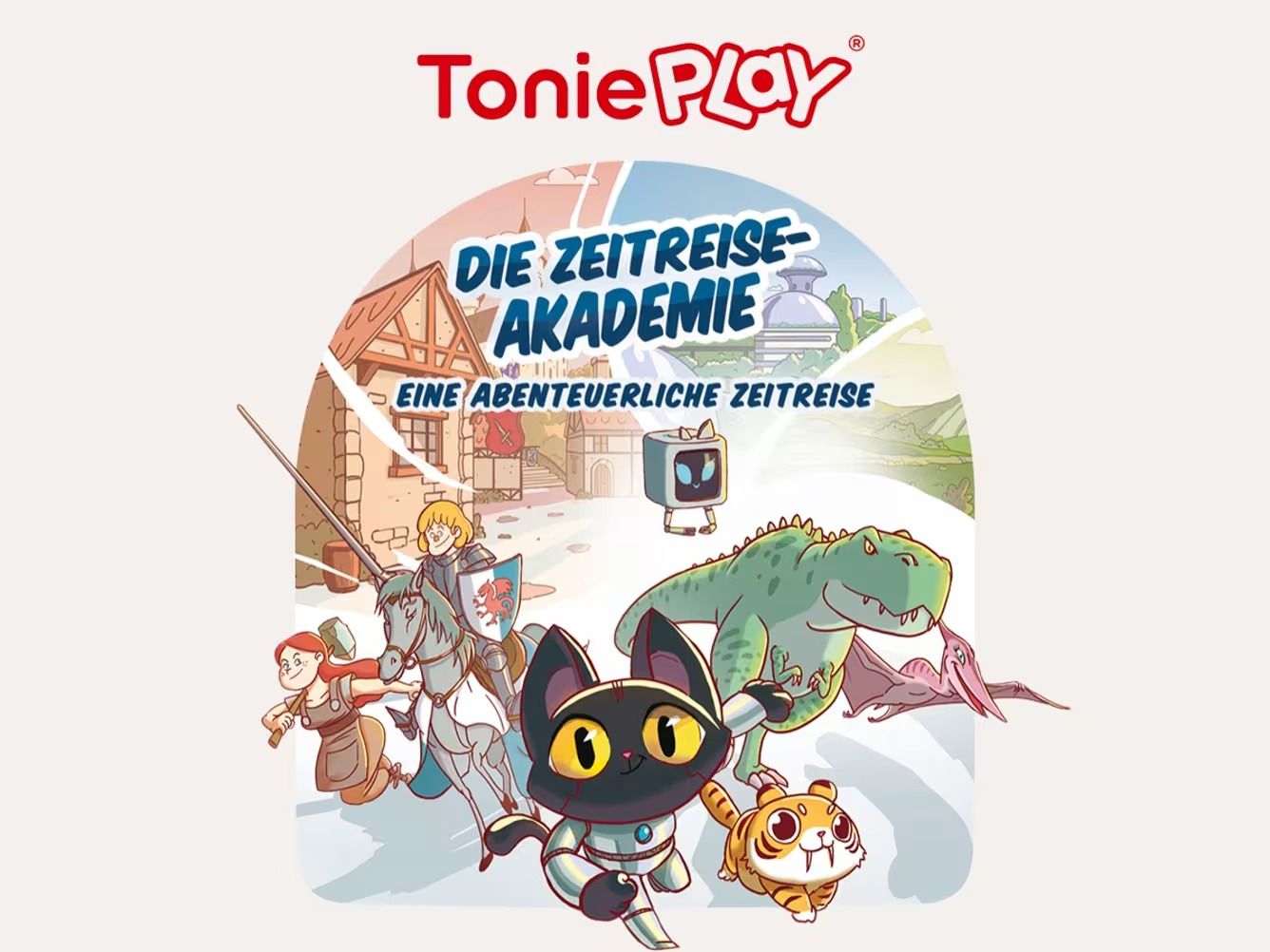 Tonies Tonieplay Die Zeitreise-Akademie: Eine Zeitreise für junge Entdecker!