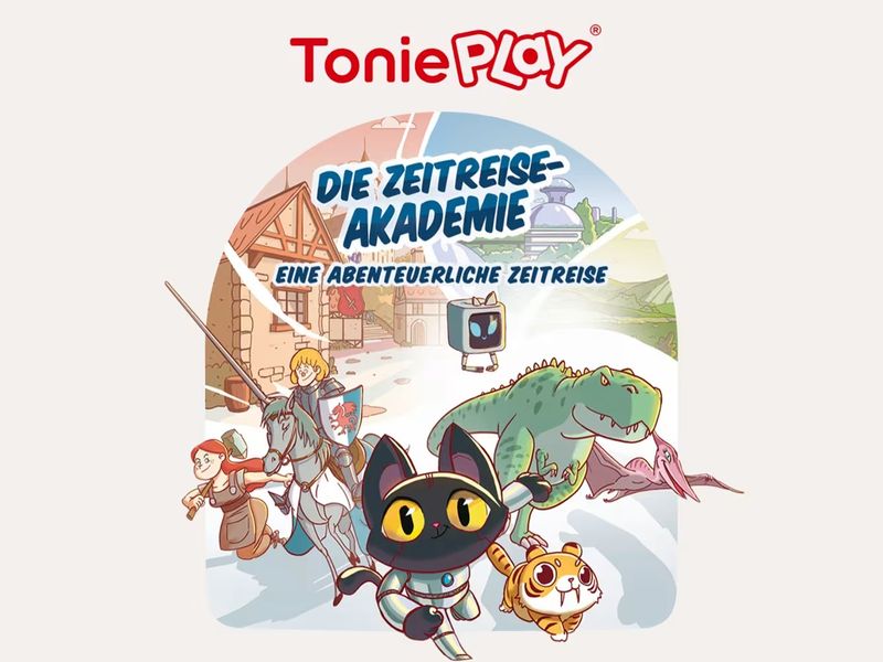 Tonies Tonieplay Die Zeitreise-Akademie: Eine Zeitreise für junge Entdecker!