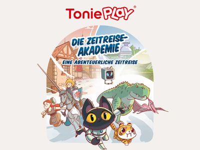 Tonies Tonieplay Die Zeitreise-Akademie: Eine Zeitreise für junge Entdecker! Tonies Tonieplay Die Zeitreise-Akademie: Eine Zeitreise für junge Entdecker!