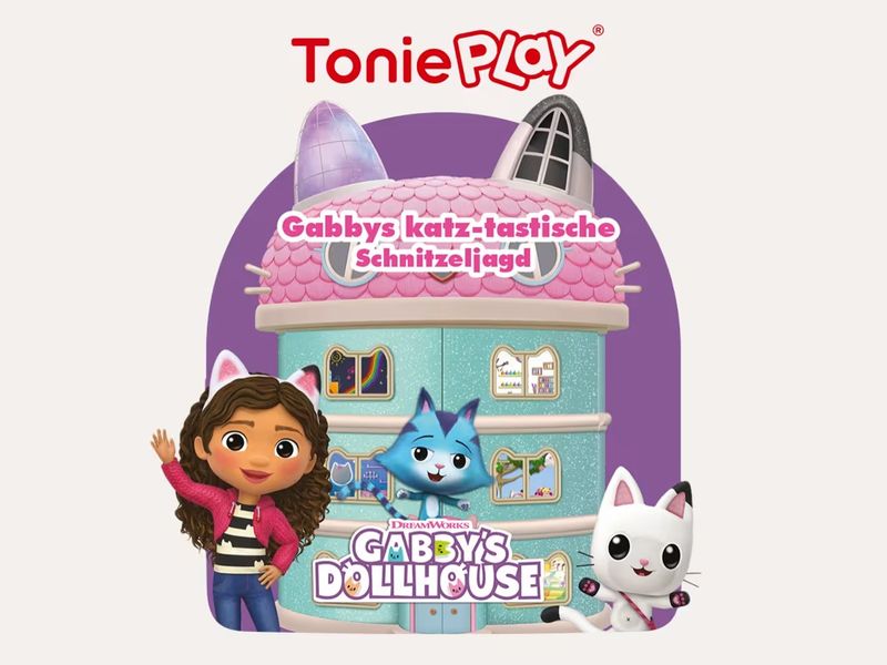 Tonies Tonieplay Gabbys Dollhouse: Gabbys katz-tastische Schnitzeljagd
