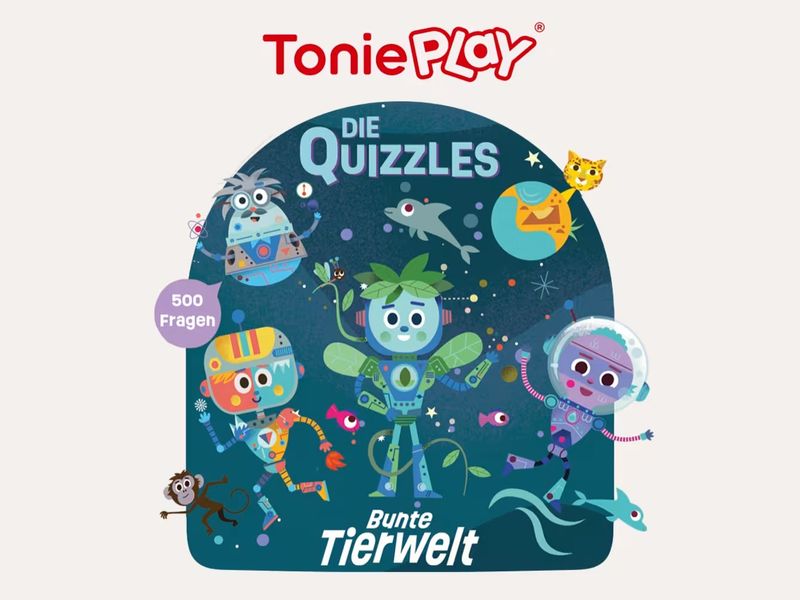 Tonieplay Die Quizzles: Bunte Tierwelt