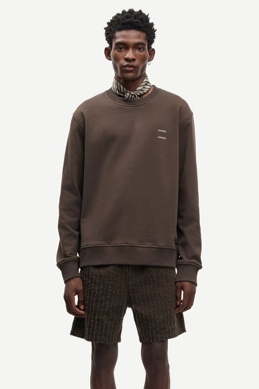 Samsøe Samsøe Joel Crew Neck 11414 Turkish Coffee