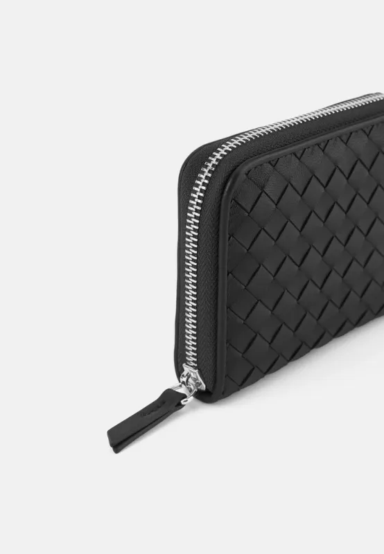 Les Visionnaires Elina Wallet Weave Silky Black
