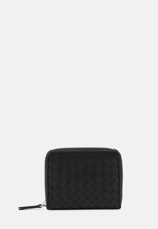 Les Visionnaires Elina Wallet Weave Silky Black
